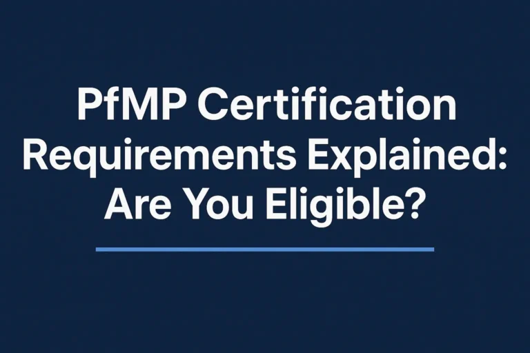 pfmp certification